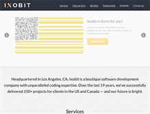 Tablet Screenshot of ixobit.com
